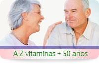 Multi Vitaminas y minerales para gente mayor