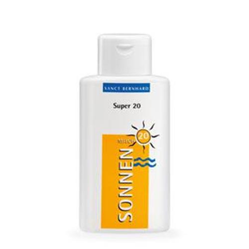 Leche protectora del sol F20