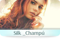 Silk champu de seda