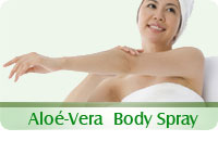 Aloe vera spray