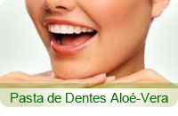 Pasta de dentes aloé vera