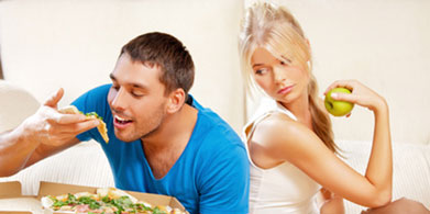 Hombres y mujeres son diferentes, también en cuanto al régimen