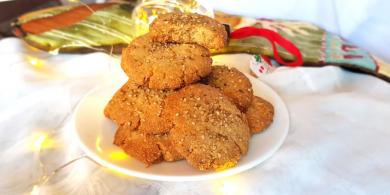 Polvorones veganos sin gluten