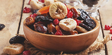 Recetas con frutas deshidratadas