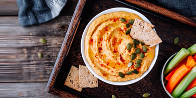 Hummus de calabaza