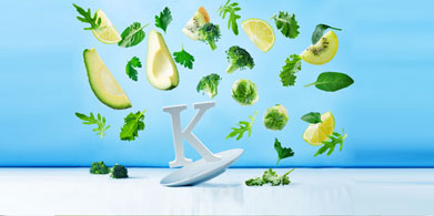 Vitamina K. Sangre, huesos y arterias en forma.