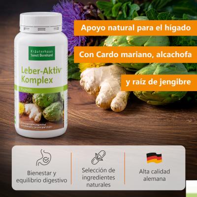 Leber Aktiv Complex Cápsulas