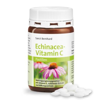 Echinacea-Vitamina C Pastillas cebanatural