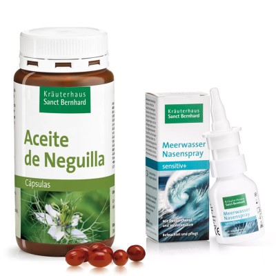 Cebanatural Set Anti-Polen, con Aceite de Neguilla