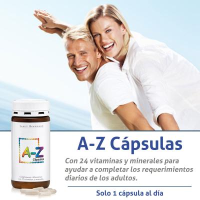 A-Z con 24 Vitaminas y Minerales