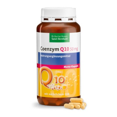 Cebanatural Co-enzyme Q10 50mg Capsules