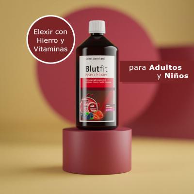 Blutfit Jarabe de Hierro y Vitaminas 1 litro