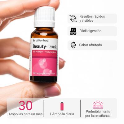 Beauty-Drink con Colágeno y Ácido hialurónico