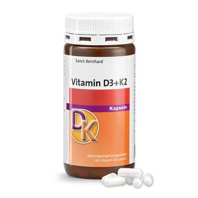 Vitamina D3+K2 Cápsulas cebanatural