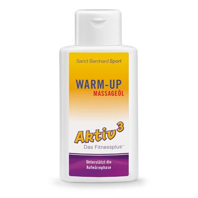 Aktiv3 Warm-up-Aceite de masaje 250ml cebanatural