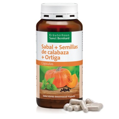 Cebanatural Saw Palmetto + Sementes de Abóbora + Urtiga