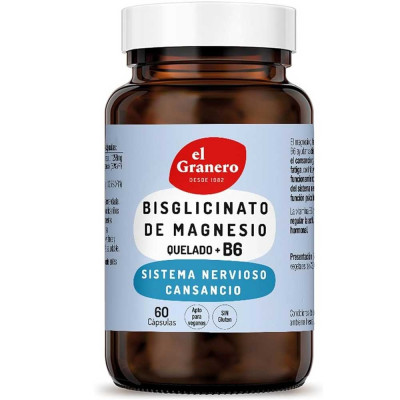 Cebanatural Bisglicinato de Magnesio y B6 730mg