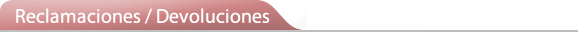 reclamaciones