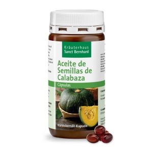 Aceite de Semillas de Calabaza, Cápsulas