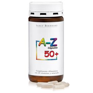 A-Z +50 con 24 Vitaminas y Minerales