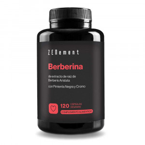 Berberina 500mg con Pimienta negra y Cromo