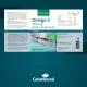 Etiqueta de Omega-3 Cápsulas 1000 mg: EPA, DHA y vitamina E