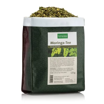 Infusão de moringa