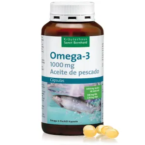 Omega-3 Cápsulas 1000mg, Aceite de pescado