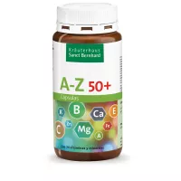 A-Z +50 con 24 Vitaminas y Minerales